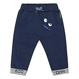  ESPRIT KIDS Baby-Jungen RQ2302212 Knit Pants Hose, Mehrfarbig (Midnight Blue 485), (Herstellergröße: 68)