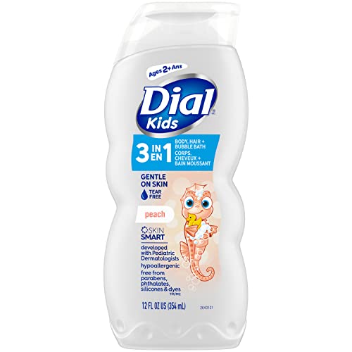 Dial Kids Body Wash, Peachy Clean, 12 Ounce