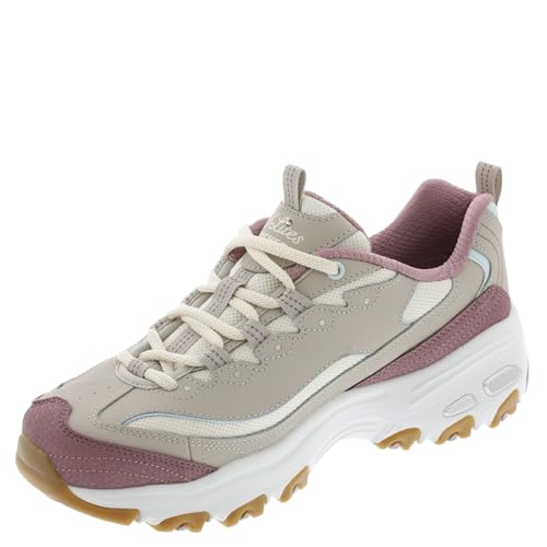 Skechers Kadın On-The-go Arch Fit İlham - Sydney Spor Ayakkabı, Taupe/Multi, 6.5