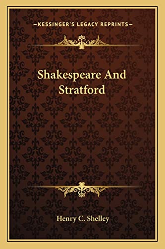 Shakespeare And Stratford