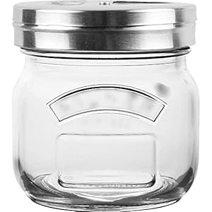 Spice opslag glazen kruiden pot barbecue huishoudelijke keuken zout jar suiker jar poreuze verstelbare kruidenfles…