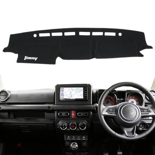XIKER スズキ ジムニー JB64 JB74専用 ダッシュボードマット ダッシュボードカバー 日焼け防止 UVカット パーツ ダッシュボード 保護マット映り込み軽減 目に優しい 内装 カスタム アクセサリー 3D立体成型 滑りにくい キズ防止 車内グッ