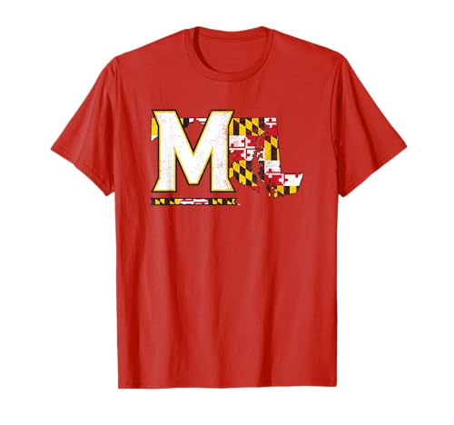University of Maryland Terrapins State Shape T-Shirt