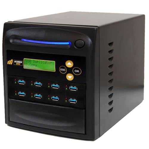 Image of Acumen Disc 1 to 7 USB 3.0 Duplicator & DOD Eraser - 6GB /Min AD07-USB100