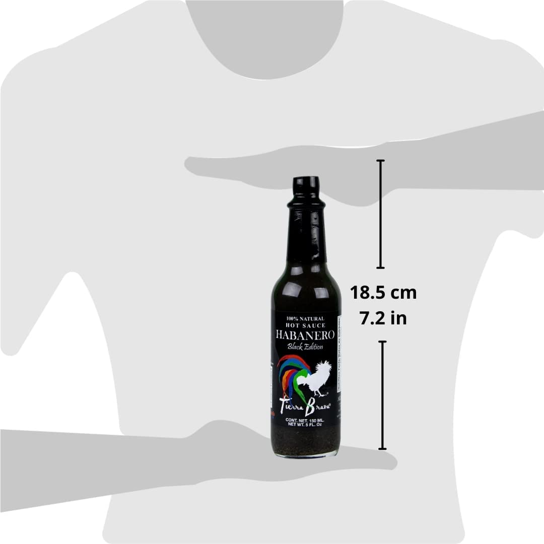 Tierra Brava Black Habanero Hot Sauce