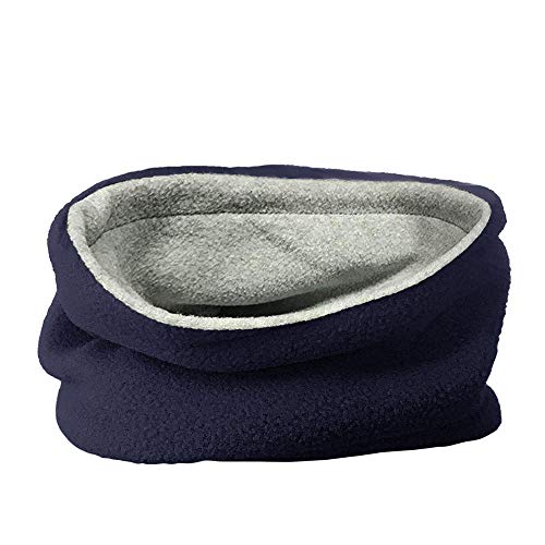 TOSKATOK Enfants Garçons Filles Chaud Hiver Réversible Doux Polaire Snood Neckwarmer Foulard Tour de cou-Taille unique Cover