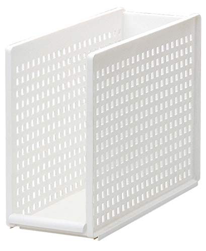 LIKE-IT MOS-23 Storage Box, Storage Box, Storage Case, Can Be Combined, Storage Stand, White, Made in Japan, Approx. Width 7.0 x Depth 18.3 x Height 13.1 inches (17.7 x 46.5 x 33.2 cm), Cardboard,