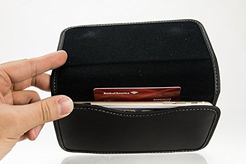 Aiscell Wallet Pouch For Galaxy S23 Ultra, S23+, S22 Ultra,S22+,S21 Fe, A03S ,S21 Ultra,A13,A71,A12,A53,A32, A42,A52,A02S, Soft Leather Pouch Case Clip Holster(Fit Cover On) #TOP5