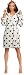 L&L Bata con Capucha Ropa de Casa Mujer LL0106 (Blanco/Onyx Estrella, M)
