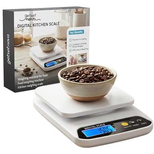 Weight Machine for Kitchens 10kg Digital Weighing Machine for Foo...