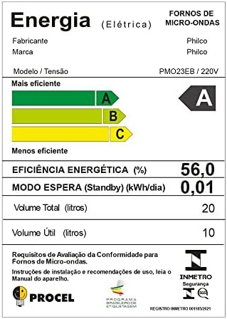 MICRO-ONDAS PMO23EB 220v - Imagem 6