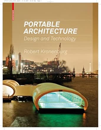 Portable Architecture: Design and Technology book cover