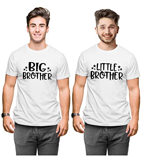 Image of Hangout Hub | Sibling Tshirts | Big Brother LittleBrother| Set of 2