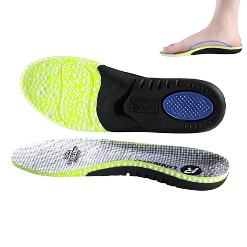 Semelle Orthopédiques pour Hommes et Femmes Semelles Chaussures Confort Soulagent la Fasciite Plantaire Soutien de la Voûte Plantaire Semelles de course pour pieds plats et tendinite tendon d'Achille