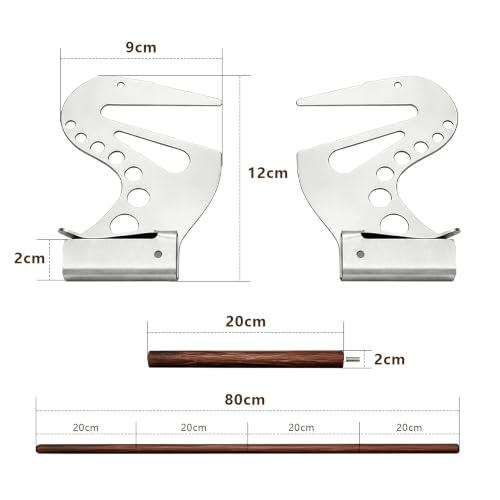 Artist Hand Support Bridge - Adjustable Steady Hands Stabilizer,Drawing Arm Rest with Four Modular Support Poles, Suitable for Canvases Under 2.3 FT for Painting Drawing Detail Work (1 PC) — view 4
