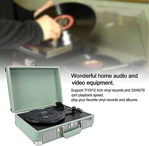 Tourne-Disque Vinyle Bluetooth Platine Vinyle Phonographe Vintage à Courroie 3 Vitesses avec Haut-parleurs Intégrés… - Les Beatles, Paul McCartney, John Lennon, RIngo Starr, George Harrison Tourne-Disque Vinyle Bluetooth Platine Vinyle Phonographe Vintage à Courroie 3 Vitesses avec Haut-parleurs Intégrés… – Image 8