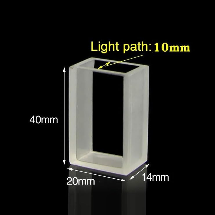 Kuweta szklana Lovibong, ścieżka światła 10 mm, pojemność 5,6 ml, opakowanie 2 szt. do analizy kolorymetrycznej