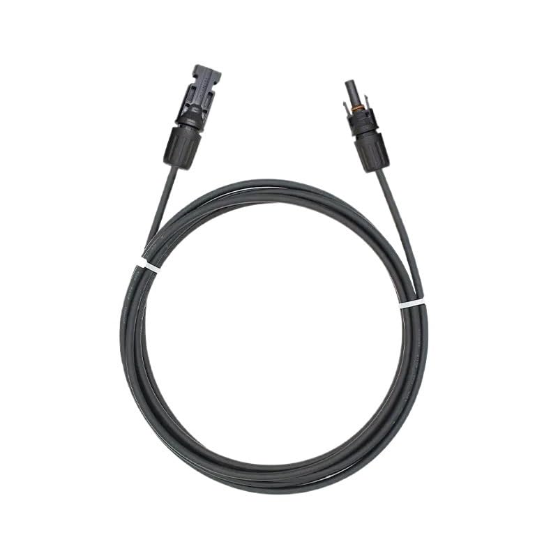 Cavo fotovoltaico Cavo di prolunga Solare di Alimentazione Nero/Rosso da 1-10 Metri 2,5/4/6mm2/12AWG con connettore CC fotovoltaico da 1000 V nel Pannello Solare(2.5mm2 6 Meters)