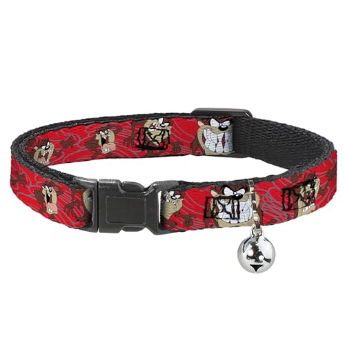 Collar de gato Buckle Down anticaídas con cierre breakaway Tasmanian Devil contra tirones 2