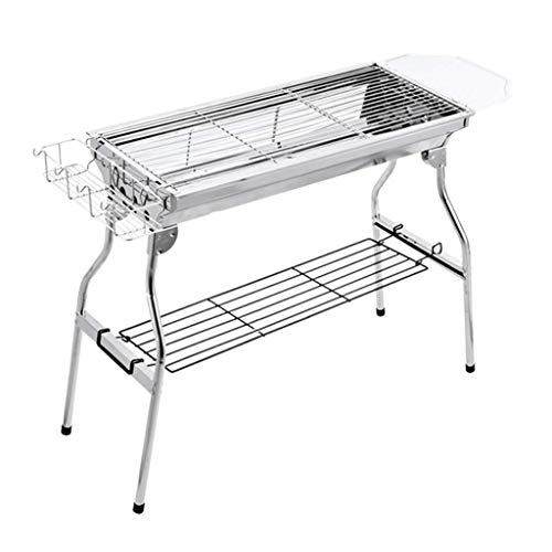 Easy Barbecues Tool Set Outdoor-Werkzeuge Edelstahl-Ofen Garten Holzkohlegrill Geeignet für mehr als 5 Personen Camping BBQ