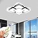 Produktbild MIWOOHO LED Deckenleuchte 64W Modern Deckenlampe Schlafzimmer Küche Flur Wohnzimmer Lampe Dimmbar(3000K-6500K) [Energieklasse A++]