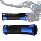 Generisch Puños para moto, accesorios de 2 piezas para motocross, mangos cónicos de motocicleta, para viajes diarios, aventuras, conducción urbana, viajes de fin de semana, eventos de carreras, así