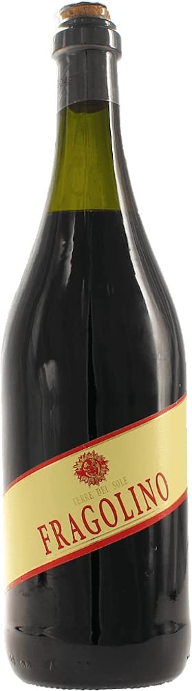 Fragolino Rosso von Terre del Sole - Weinhaltiges Getränk 12 x 0,75l VINELLO - 12er - Weinpaket inkl. kostenlosem VINELLO.weinausgießer