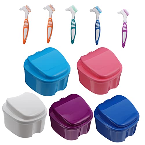 KOMBIUDA False Holder 10Pcs Care Boxes Retainer s Storage s Bath Container