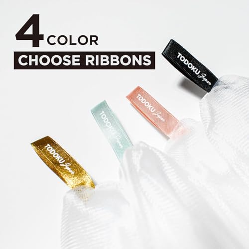 TODOKU JAPAN Rich Bubble Face Wash Soap Net, 4 Layer Mesh, Marshmallow Whip Maker (PINK)