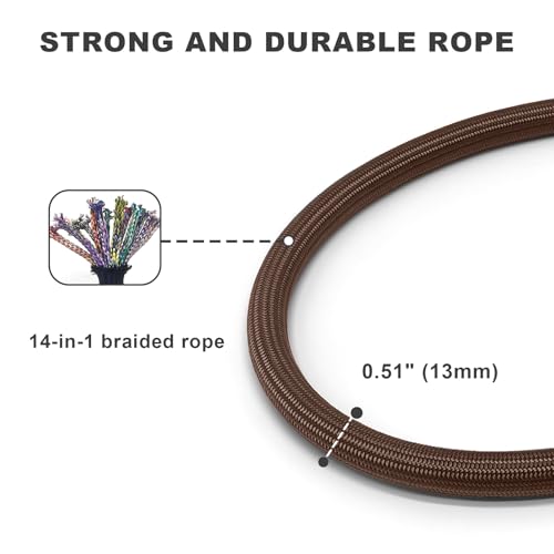 Laisse en nylon robuste avec mousqueton autobloquant - 5