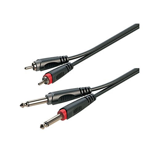 Cavo Audio Rca Xlr Maschio Cavo Audio Professionale 6 Piedi (circa 1,8m) Da 2 RCA Maschio A 2 XLR Maschio, CablesOnline Mak Xlr - Foto 9