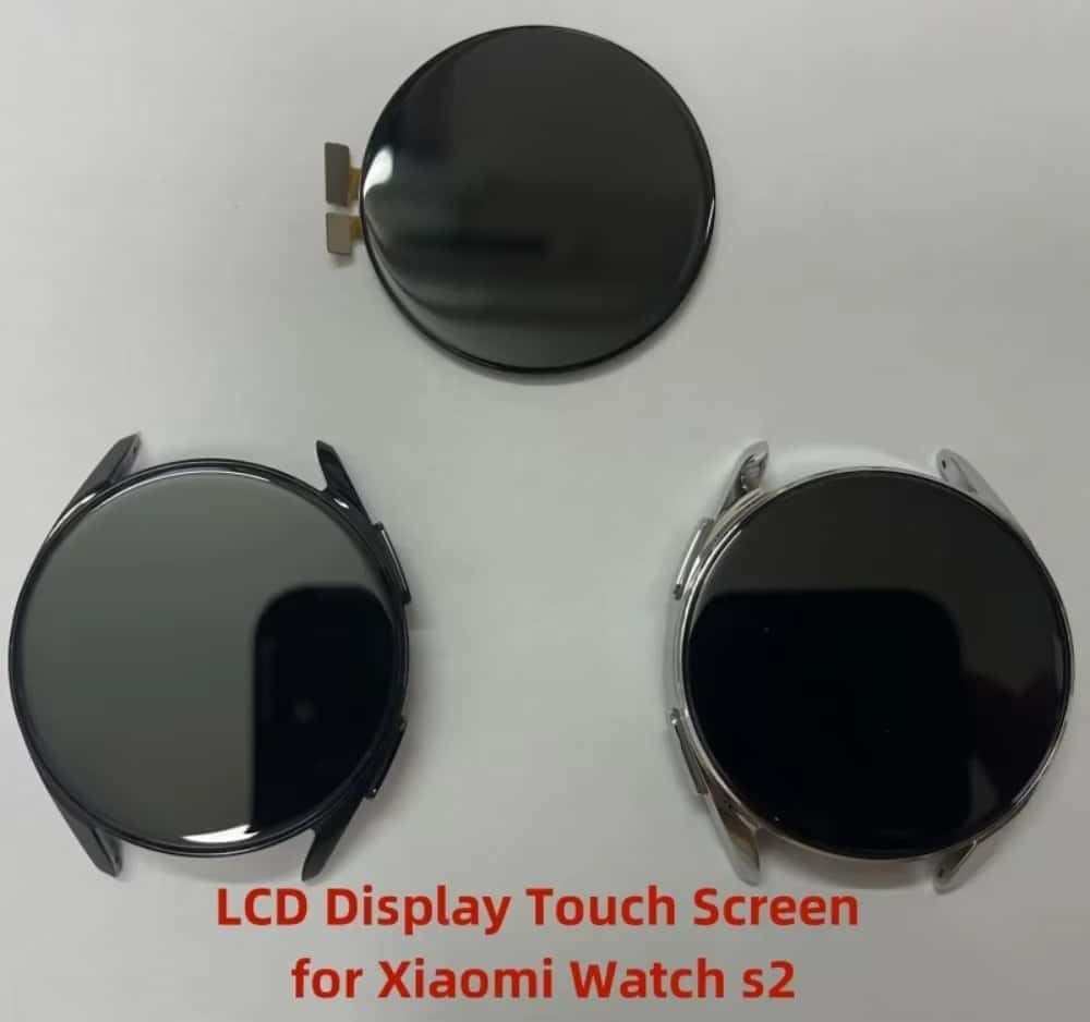 YOOOKOOO LCD Display Touch Screen for Xiaomi Watch S2 42mm 46mm LCD Display Touch Screen Panel Digitizer Assembly Replacement (S2 42mm Black)