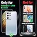 Miqala for Galaxy S21 Ultra 5G Case,Glow in The Dark Three Layer Heavy Duty Shockproof Full Body Protection Hard Plastic Bumper+Soft Silicone Case for Samsung Galaxy S21 Ultra 6.8 inch,Dark