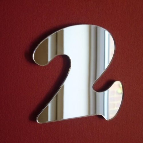 Super Cool Creations Number Two Mirror 15cm โ image 1