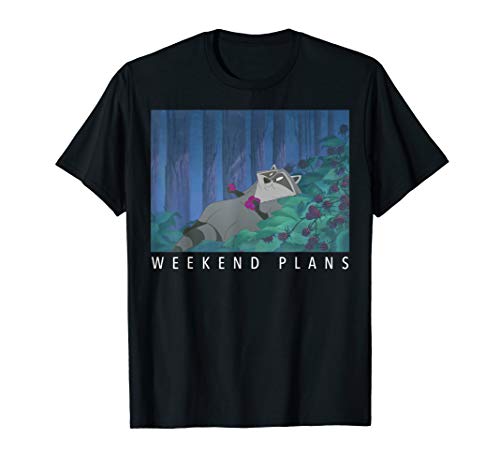 Disney Pocahontas Meeko Weekend Plans T-Shirt