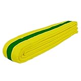 AAMA Martial Arts Belt Mixed Stripe Color Belts and Black Belts - Taekwondo Karate Judo