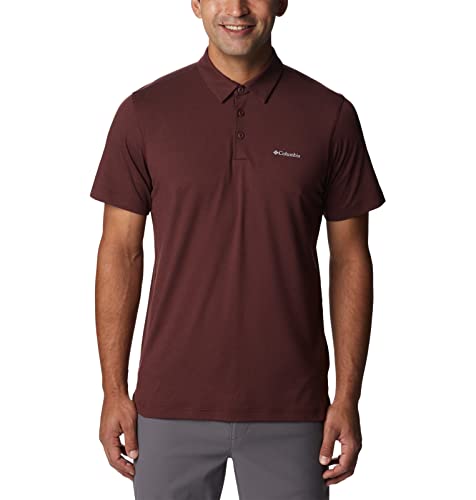 Image of Columbia Men Polyester Omni-Shade Polo Terminal Roamer Stretch Hiking & Trekking Pant