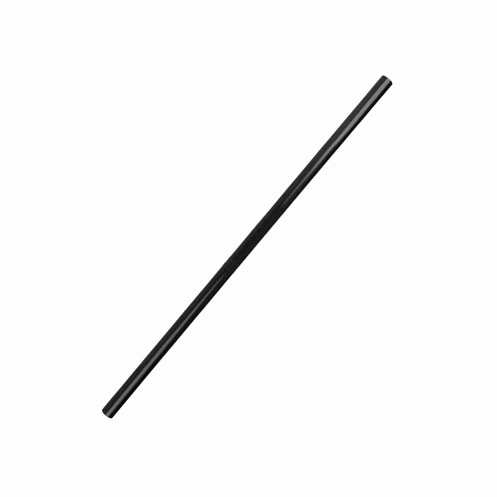 Manubrio Dritto 22mm Nero Design Retrò per Moto, Installazione Facile,