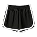 Produktbild Weant Damen Shorts Sommer Sport Kurze Sportshose mit Taschen Strandshorts Sommer High Waist Jogginghose Stoffhose Schlafhose Fitness Shorts Kurz Baumwolle Hotpants Freizeitshorts Strandhose