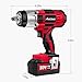 AVID POWER Cordless Impact Wrench, 1/2 Impact Gun w/Max Torque 330 ft lbs (450N.m), Power Impact Wrenches w/ 3.0A Li-ion Battery, 1 Hour Fast Charger