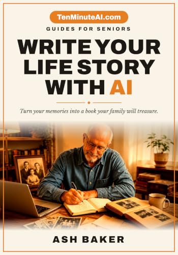 Write Your Life Story with AI: Turn your memories into a book your family will treasure (TenMinuteAI.com Guides for Seniors)