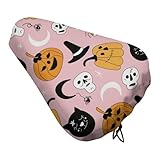 Treer Fahrradsattel Abdeckung Wasserdicht, Cartoon Halloween Fahrrad...