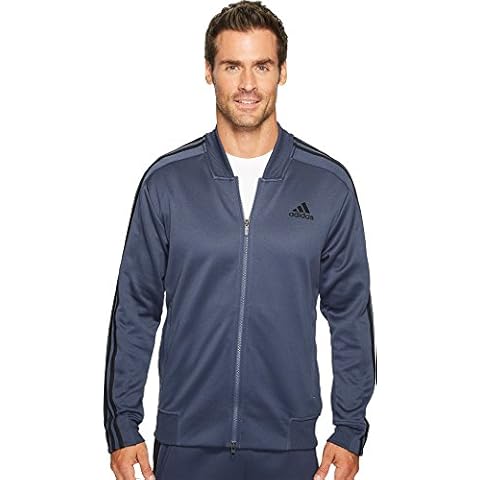 adidas Men's Athletics Bomber Jacket, Trace Blue Cover
