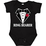 inktastic Tuxedo Ring Bearer Baby Bodysuit 6 Months 0040 Black 29178