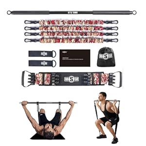 INNSTAR Portable Home Gym Set with Workout Bar, Be...