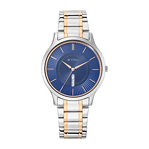Titan Lagan Collection Analog Blue Dial Men’s Watch-NN1845KM01/NR1845KM01