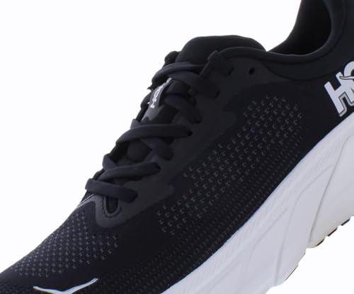 Image of HOKA ONE ONE Arahi 7 Wide Womens Shoes Size 8, Color: Black /White