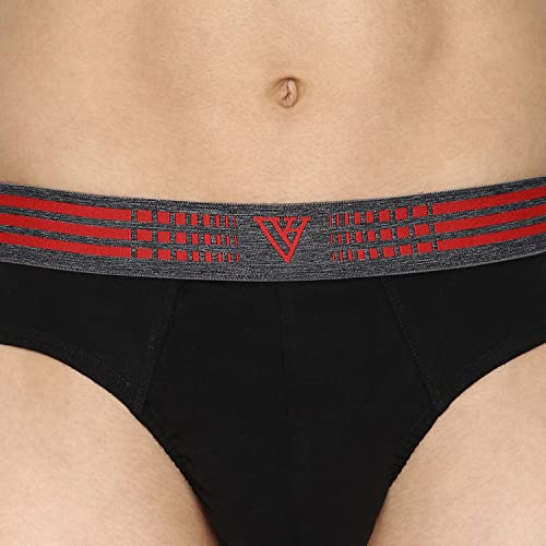 Image of Van Heusen Men Anti Bacterial Briefs - 100% Combed Cotton - Pack of 2 - Colour Fresh, Moisture Wicking