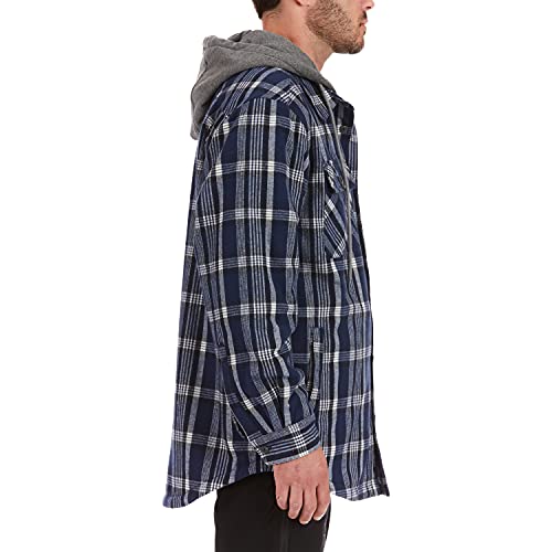 Smith's Workwear Men's Sherpa Lined Microfleece Shirt Jacket3