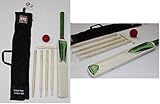 Save On Goods UK Cricket-Set für Kinder, aus Holz, für Strand und Garten, Cricketschläger und Ball-Set.